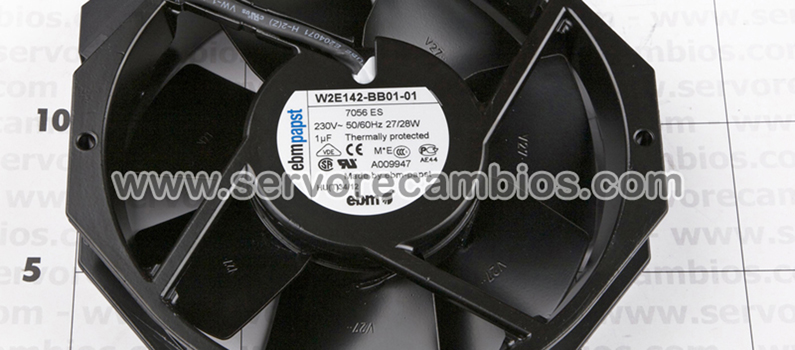 COMPACTOS AXIALES C.A. 142 Ø Rodete